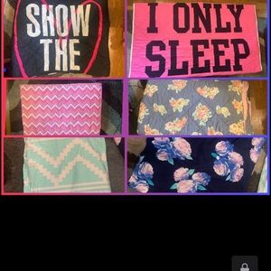 Pink Victoria’s Secret comforters
